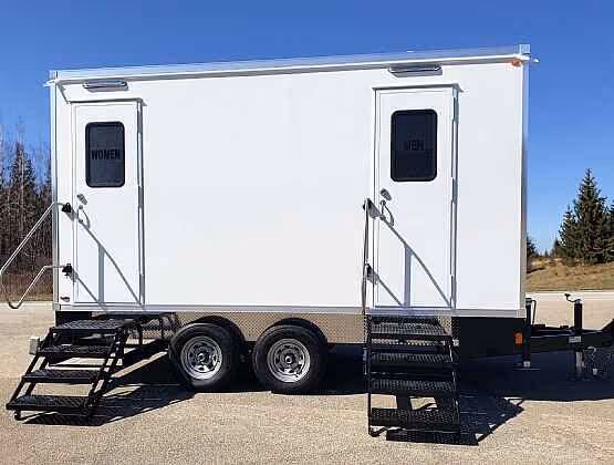 5 Station Restroom Trailer