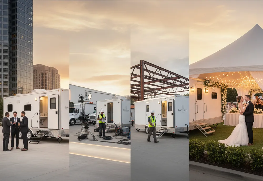 Restroom trailers for Atlanta events