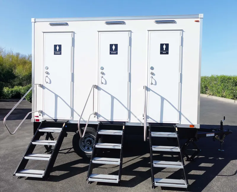 3 Station Restroom Trailer