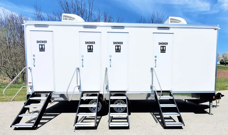 4 Station Restroom Trailer 
