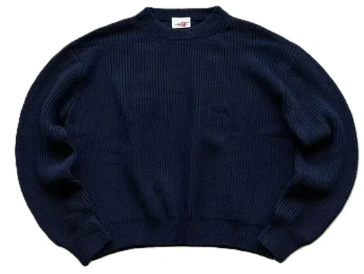 Firemade Navy Blue Knit Sweater