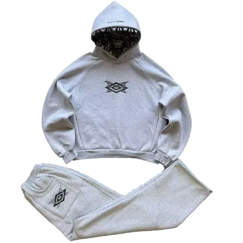 Merta x Umbro Tracksuit Grey Hoodie + Pants