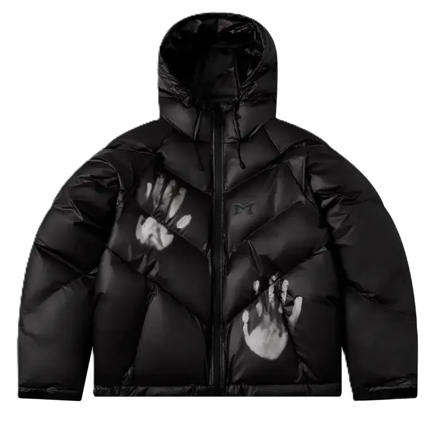 Mertra Black Heat Reactive Puffer Jacket