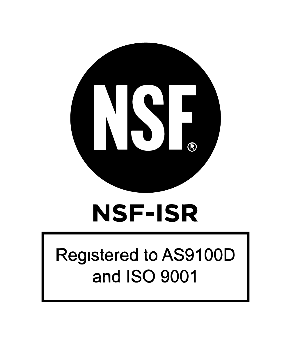 NSF - ISR ISO 9001:2015 CERTIFIED