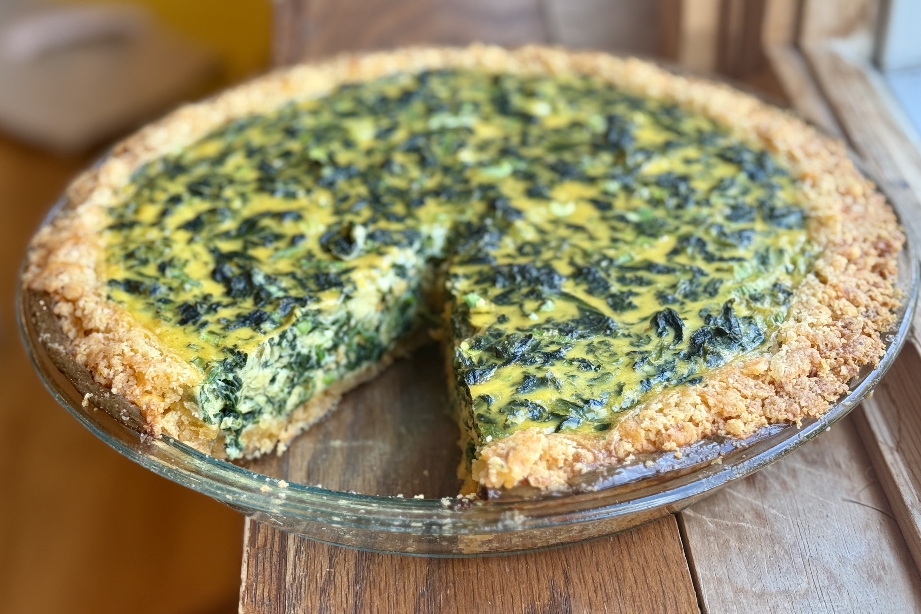 Spinach Quiche
