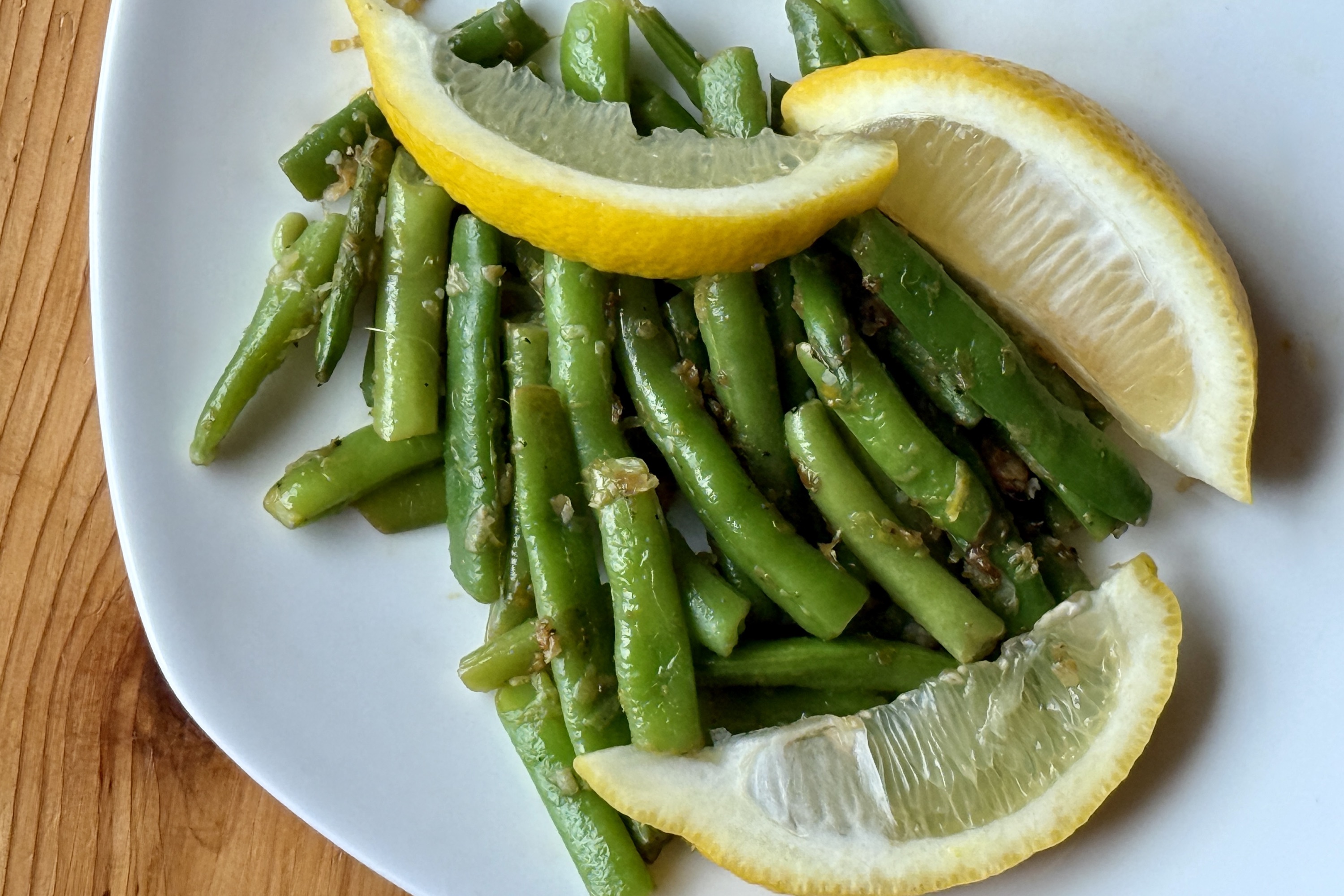 Garlic Lemon Green Beans