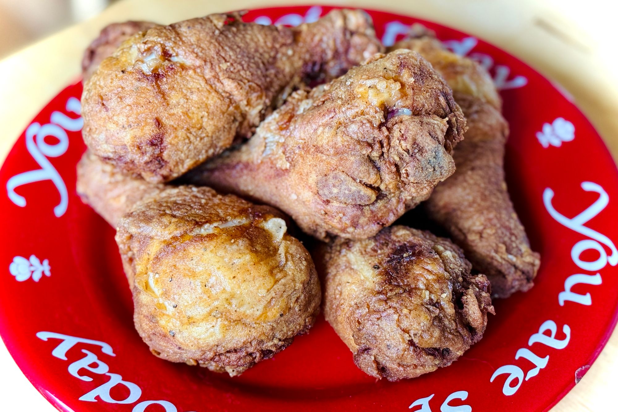 Crispy Marinated Fried Chicken