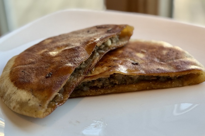 Arayes Stuffed Pita Bread