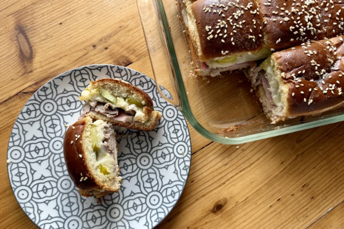 Baked Cuban Midnight Sliders