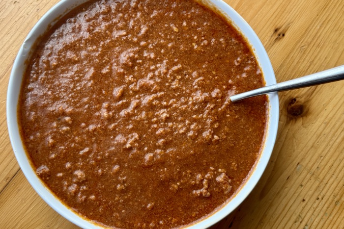 Perfect Hot Dog Chili