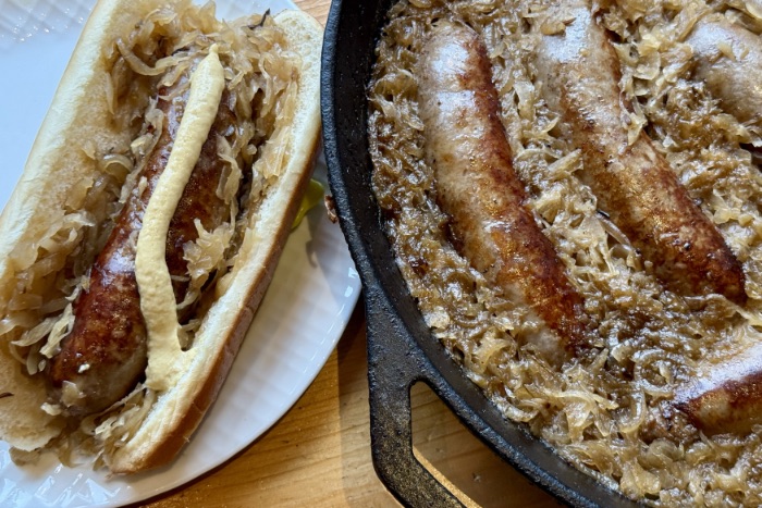 Oktoberfest Bratwurst & Sauerkraut Sausages
