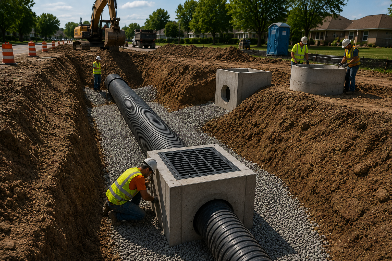 Drainage Lines & Systems