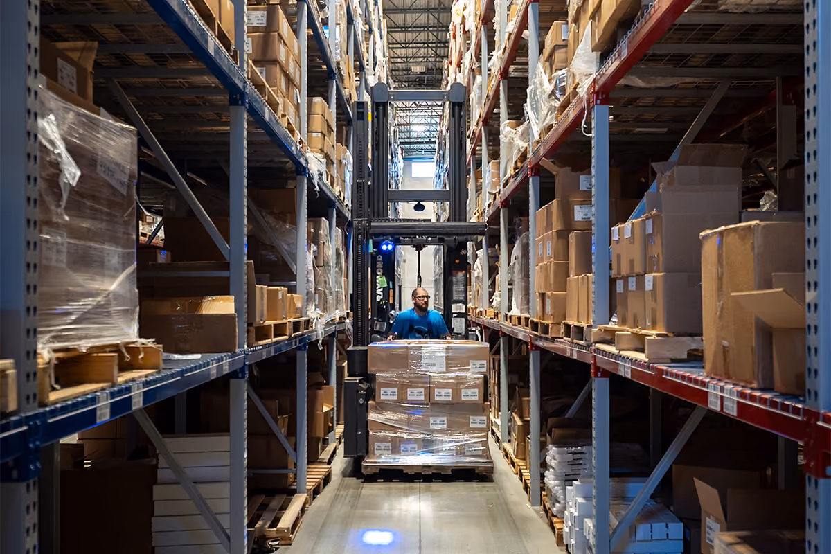 Warehouse storage