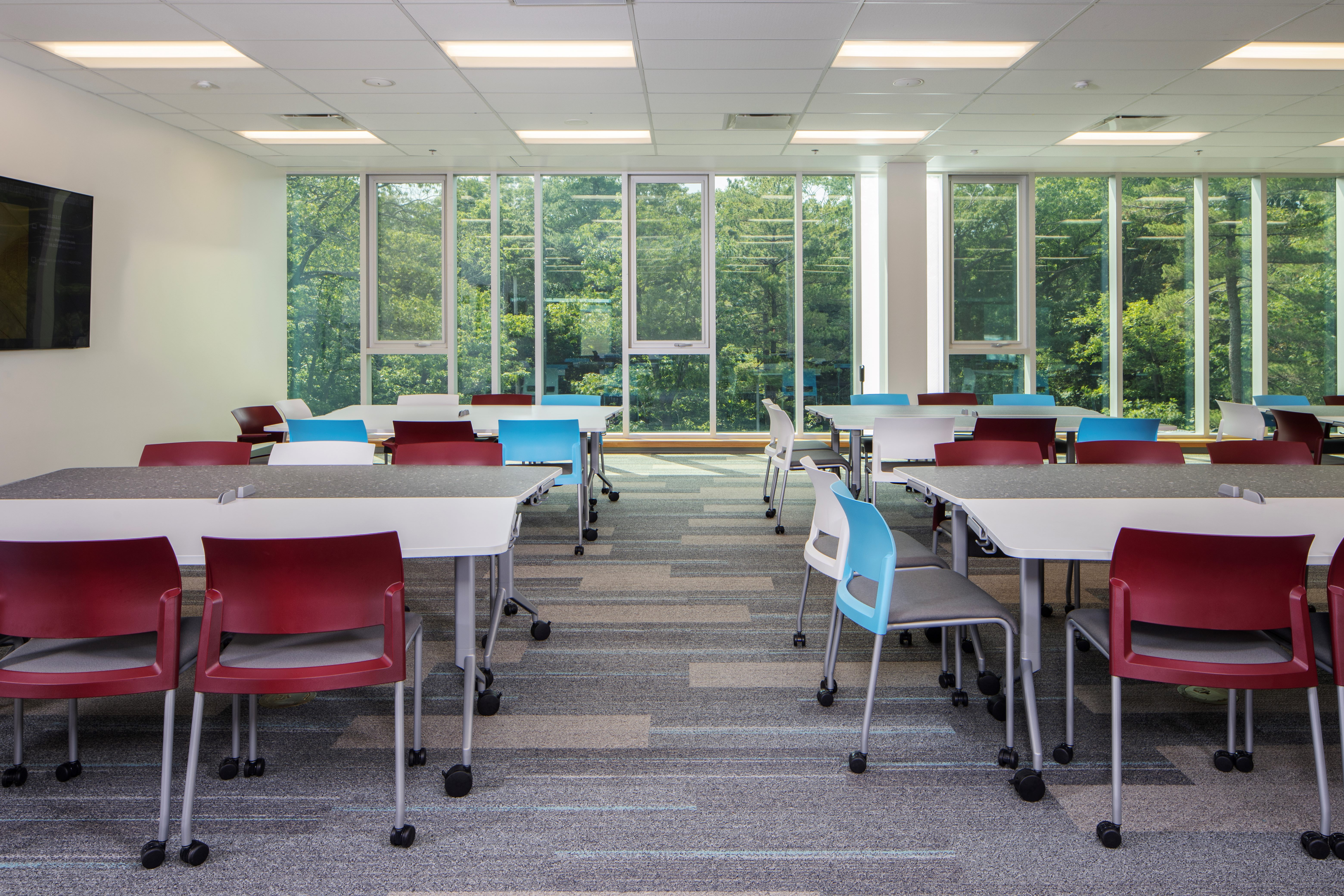 SMU classroom front view