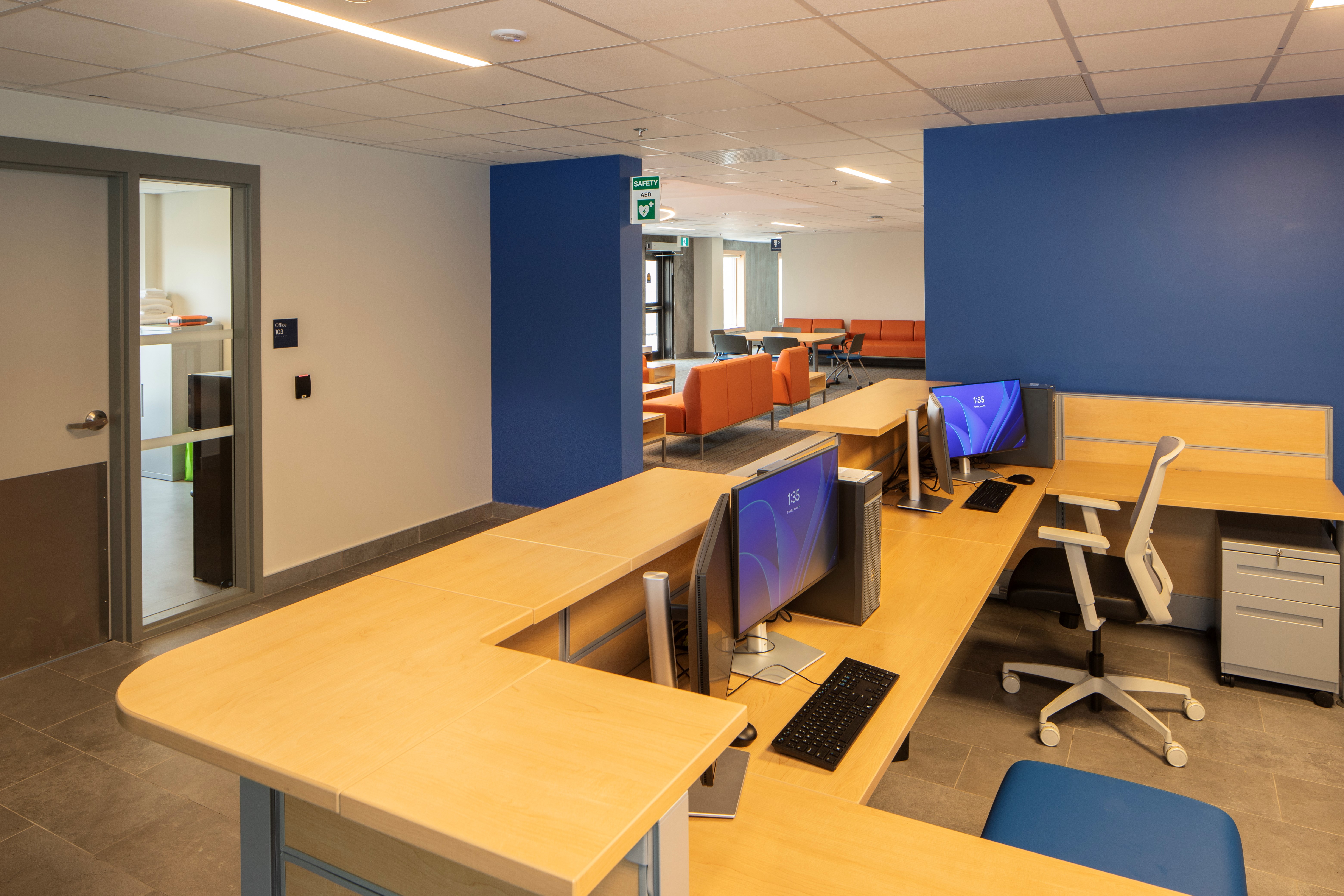 NSCC Residence reception