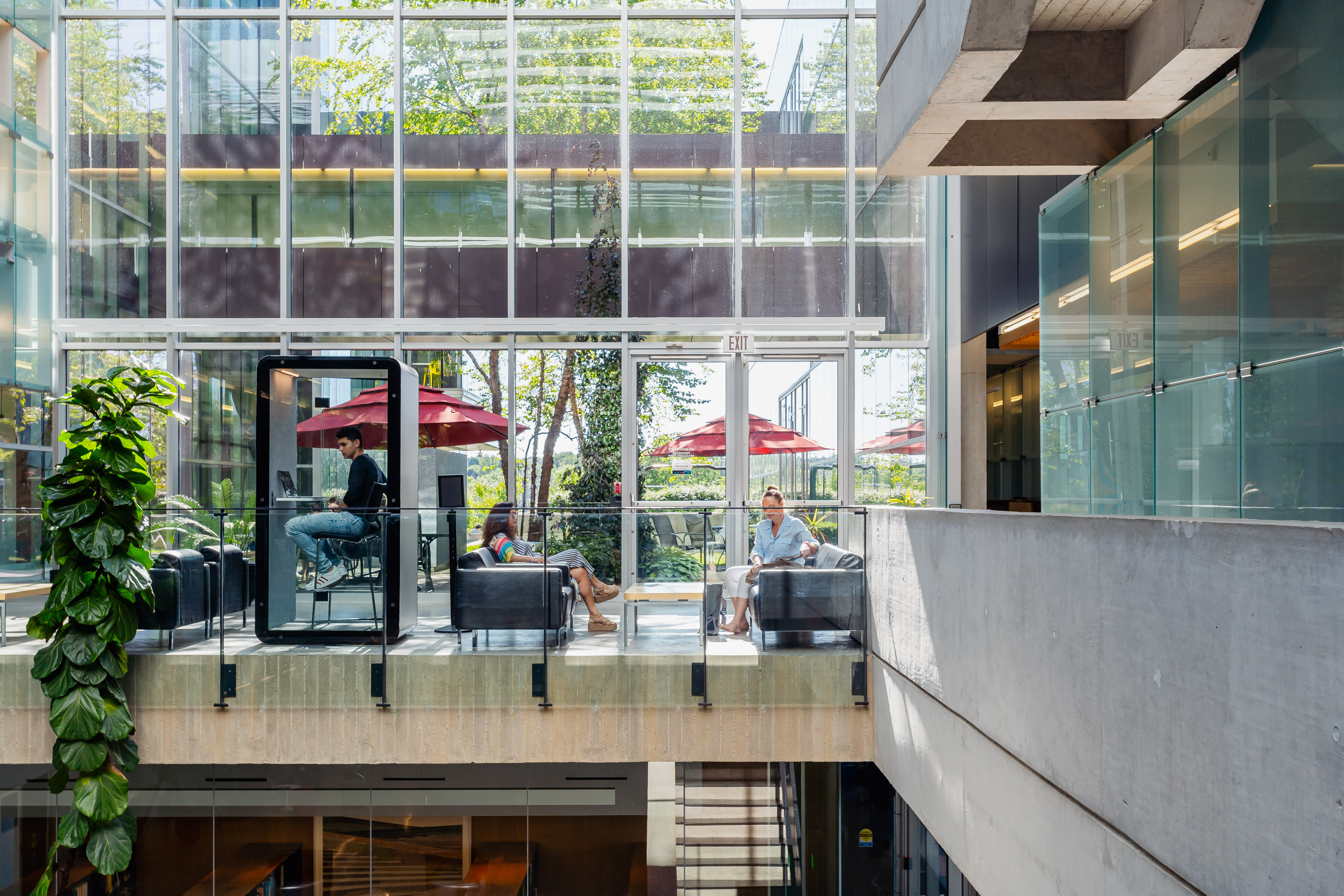 image of commercial interior for an interior design firm