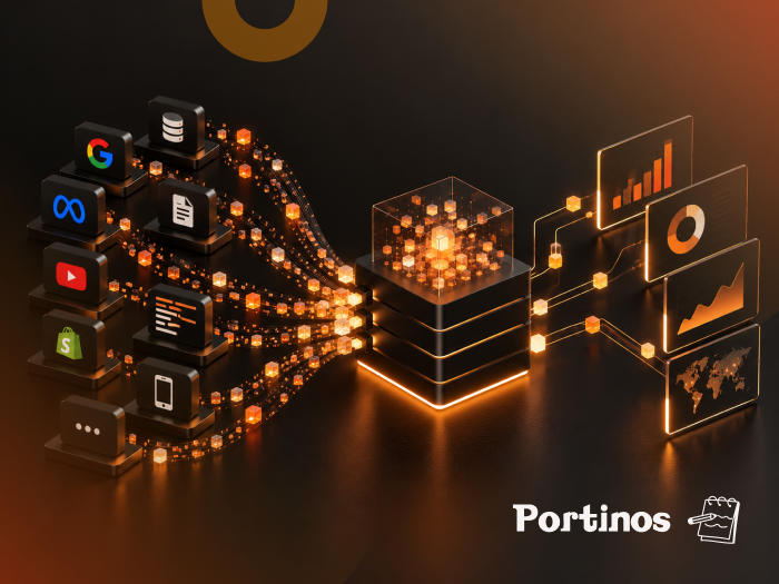 Digital platforms connected to a central marketing data infrastructure