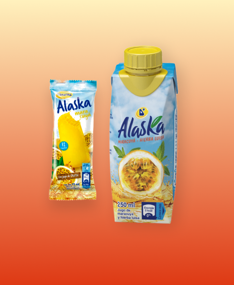 Tetra Pak case study: Alaska passion fruit ice pop and drink in a Tetra Pak carton