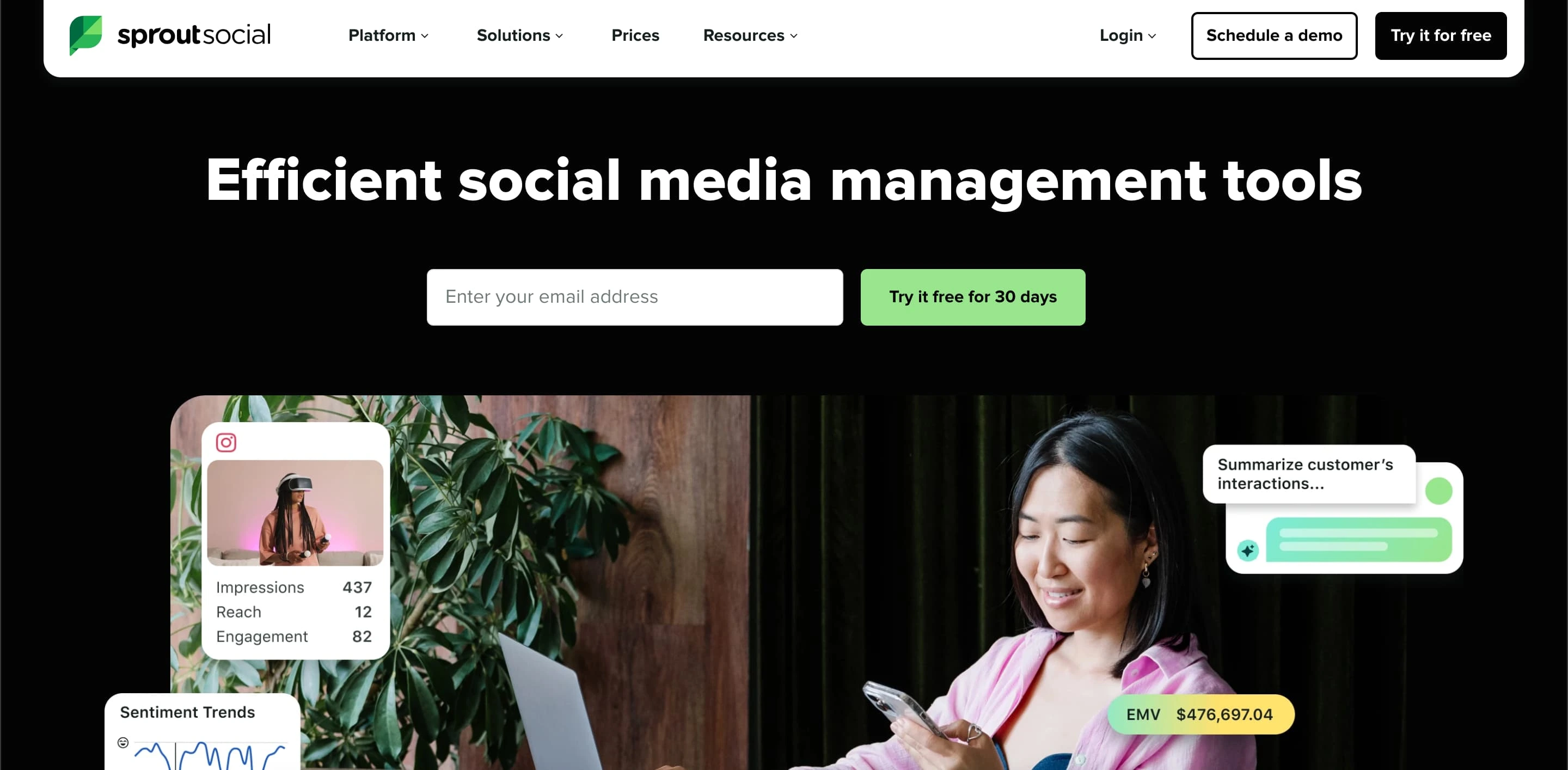 Social Cat Alternativen Sprout Social Übersicht