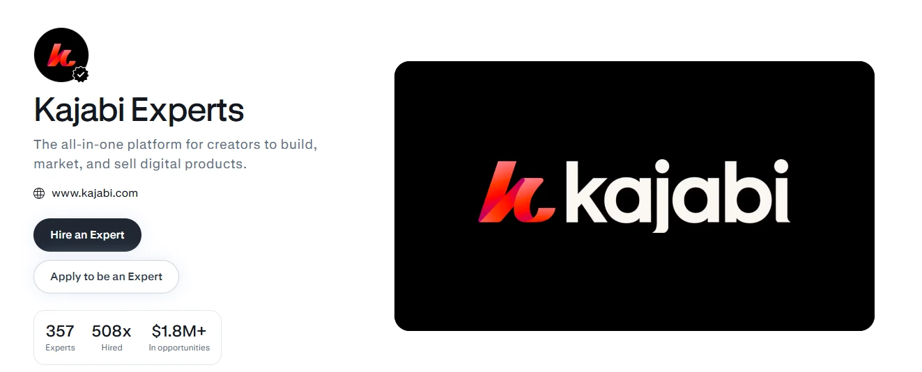 Présentation de Kajabi - Meilleures plateformes pour les vitrines de créateurs