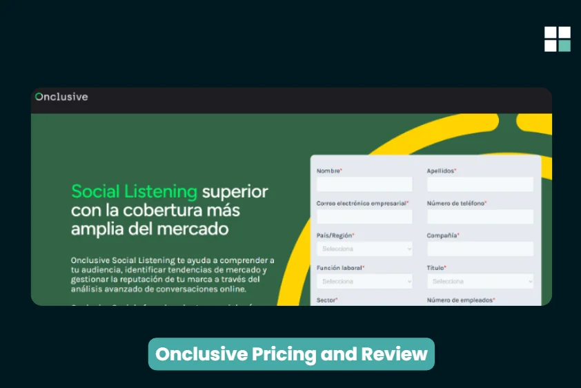 Onclusive Pricing and Review 2026