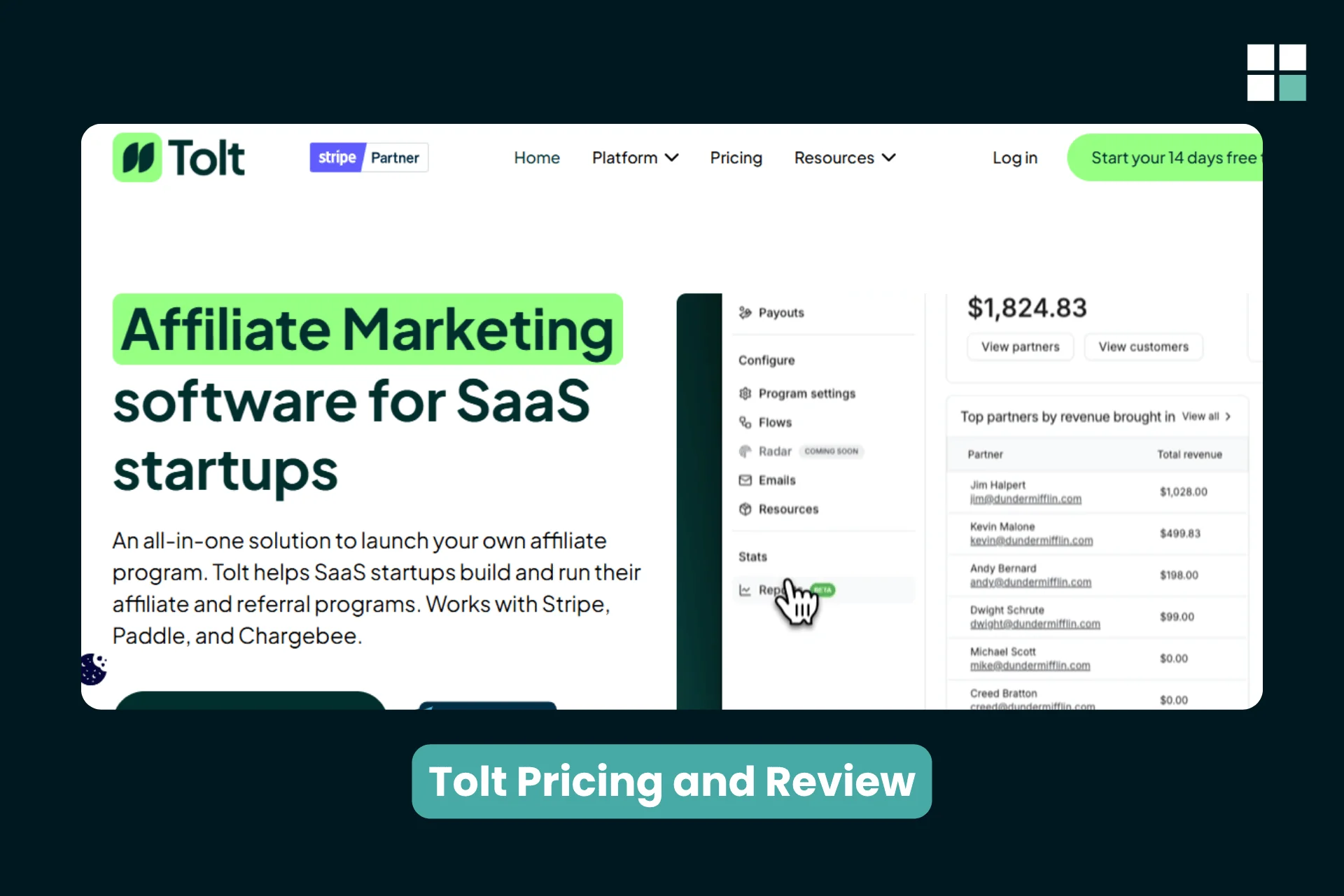 Tolt Pricing and Review
