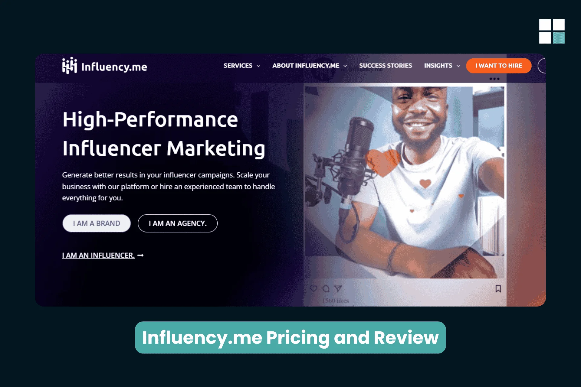 Influency.me Pricing and Review