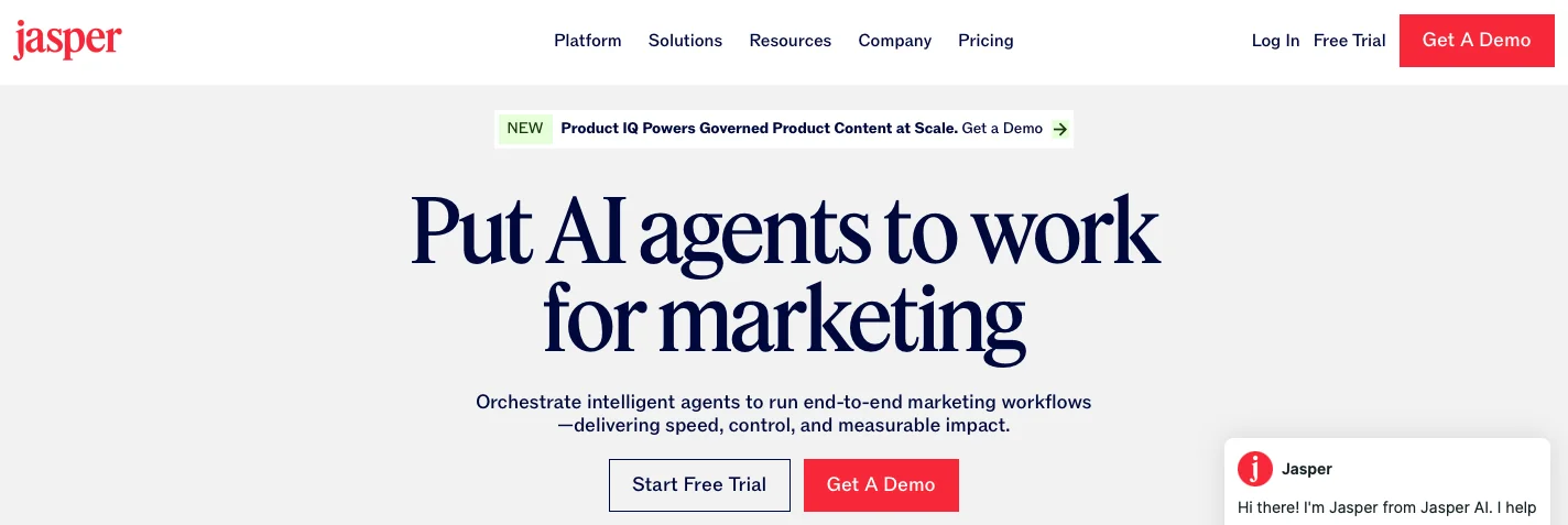 Jasper AI Marketing Tool