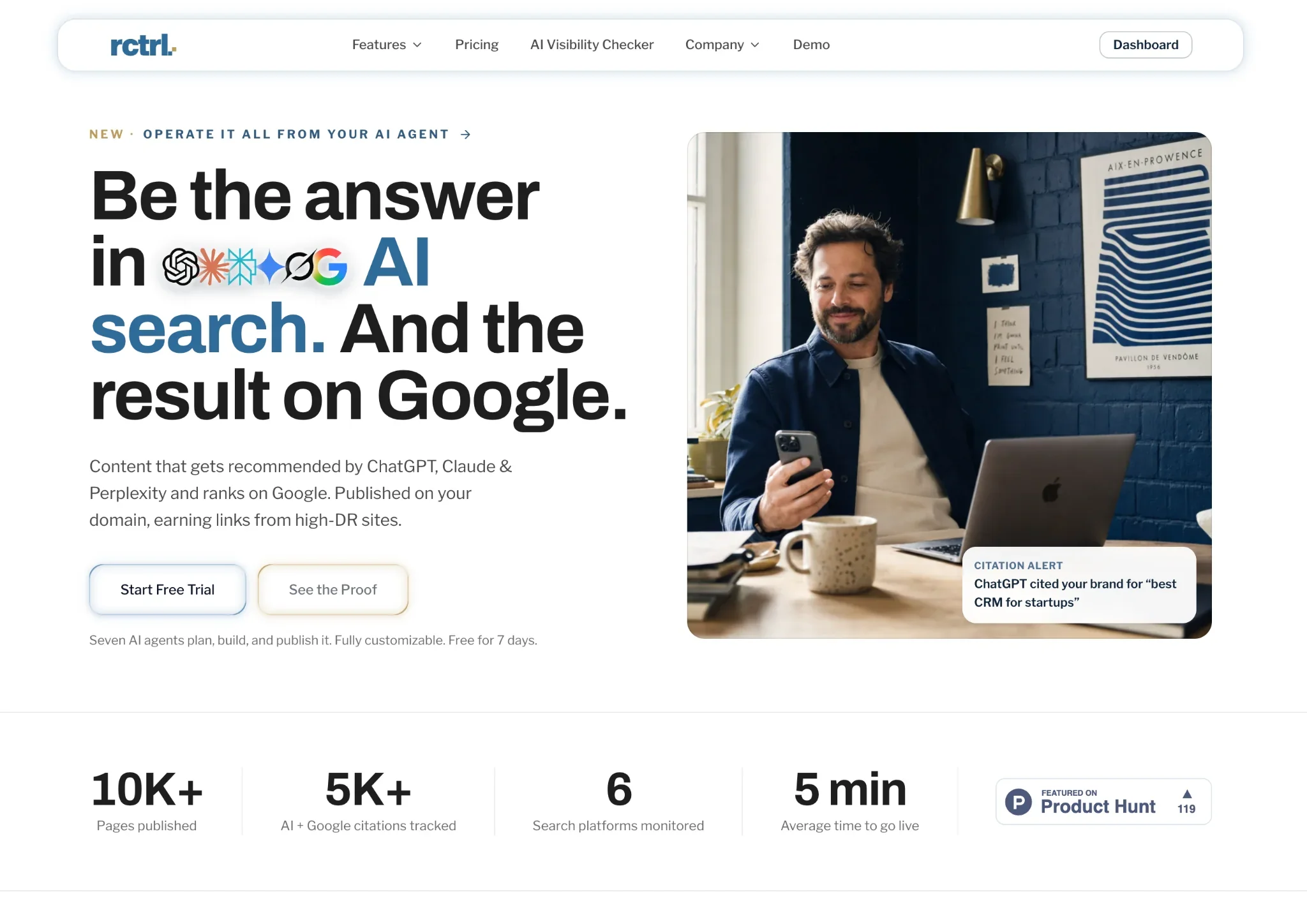 RankControl AI Marketing Tool