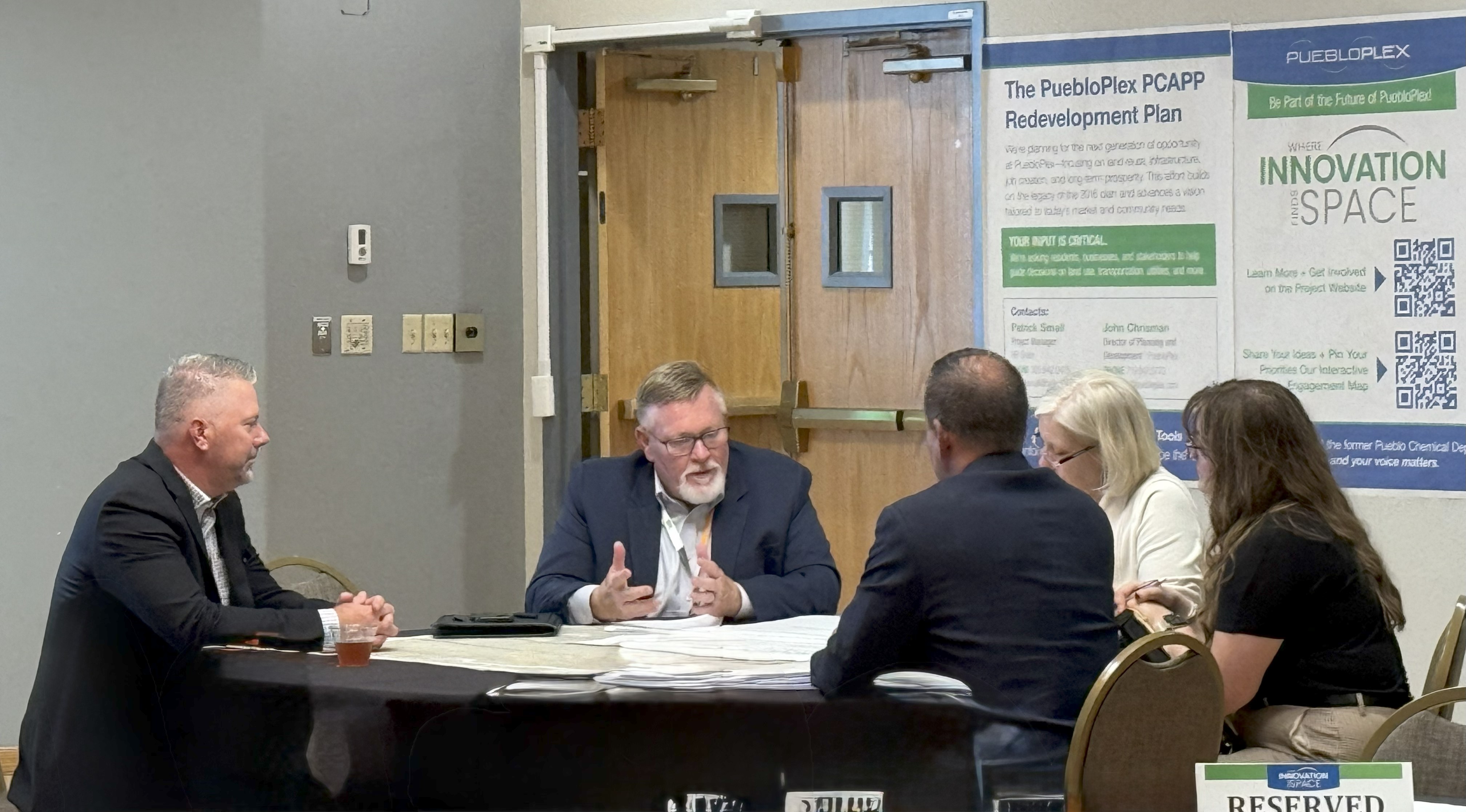 interactive workshop with community leaders