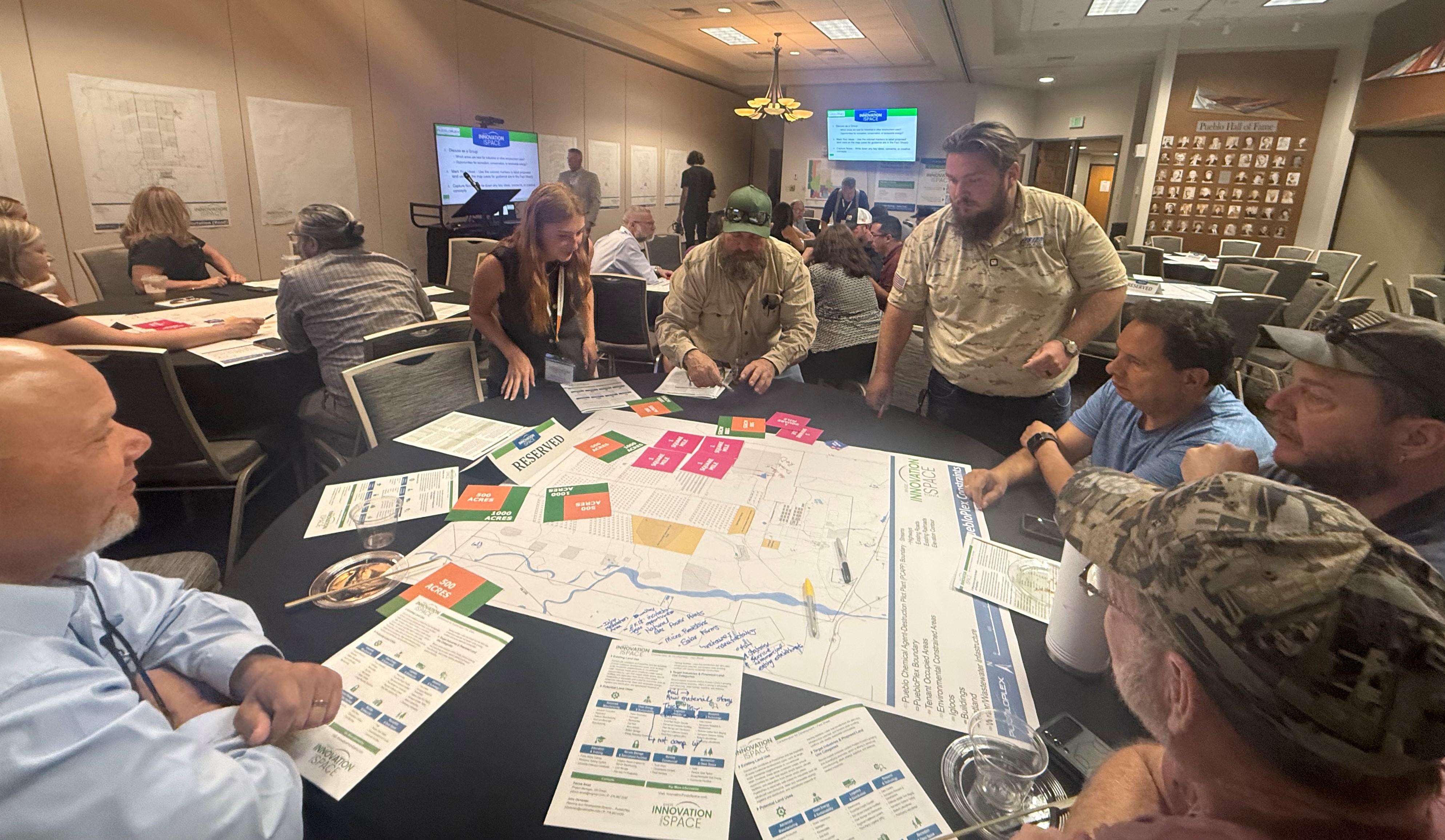 interactive workshop with community leaders