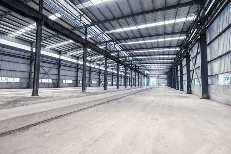 Bare production facility representing a fresh operational start and the journey ahead