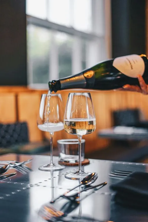 Champagne drinks