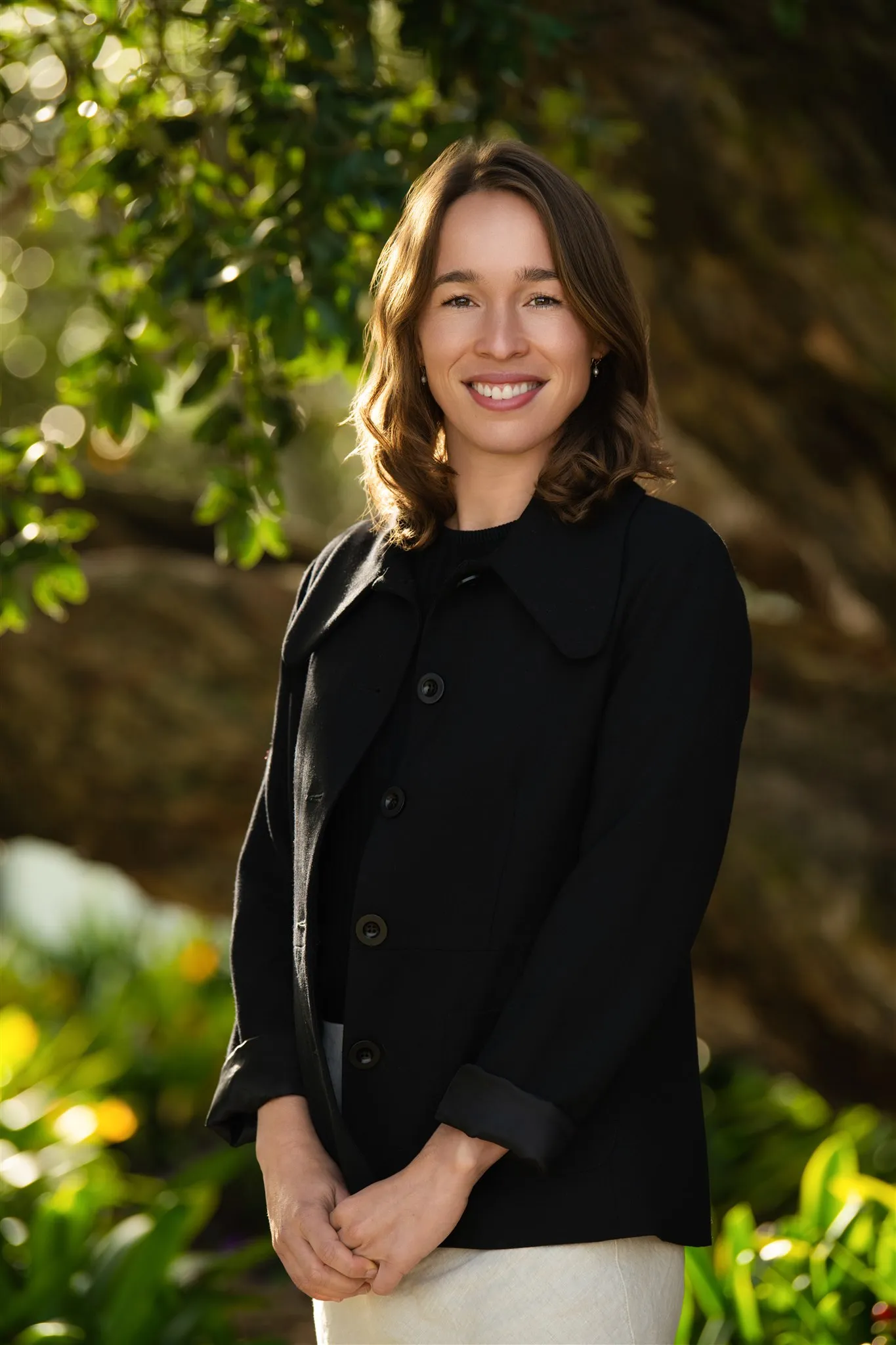 On-location headshot