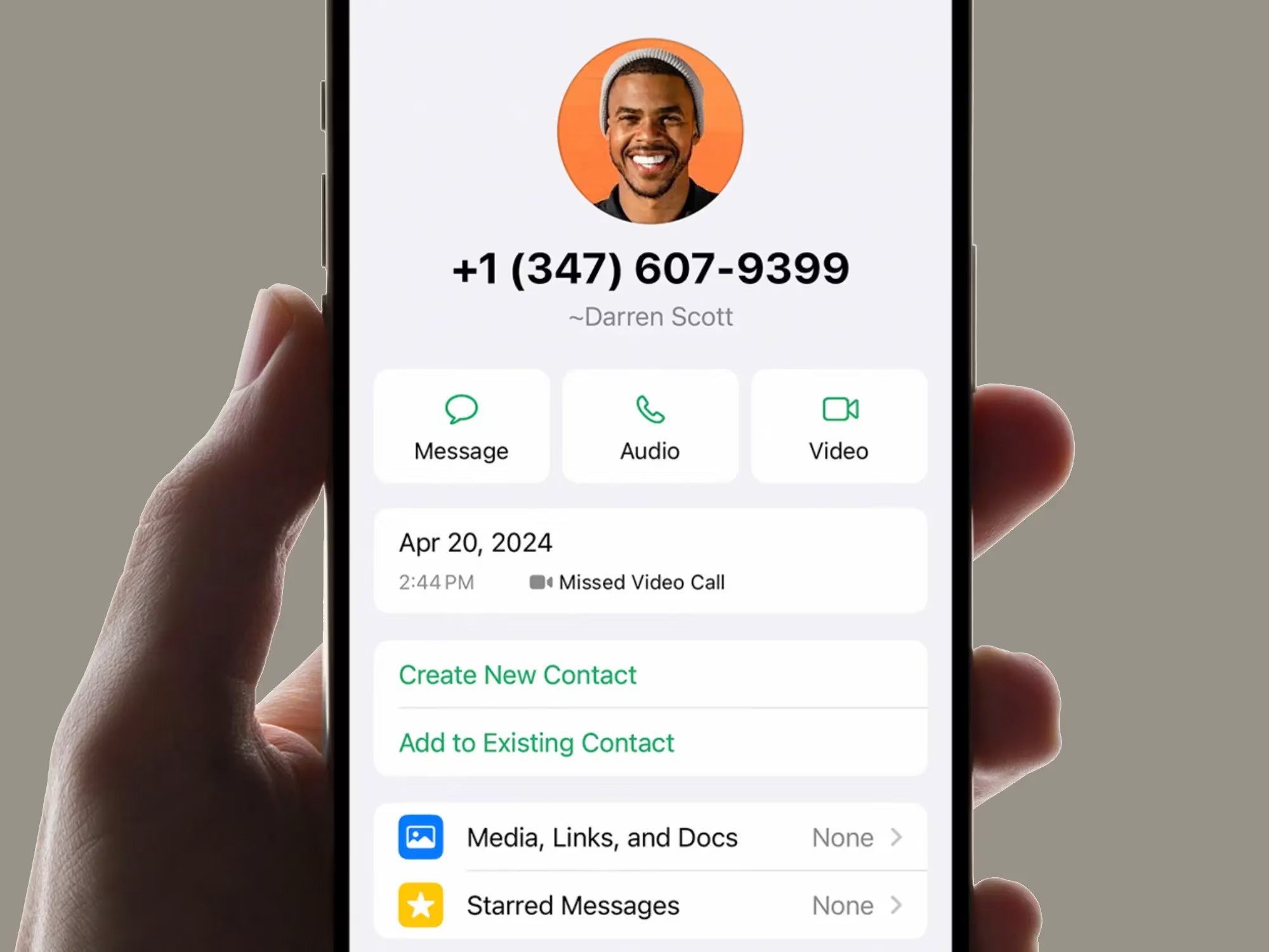 Homepage marquee image (WhatsApp iOS Theme)