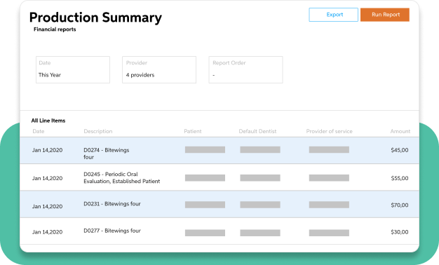 Data generated manually