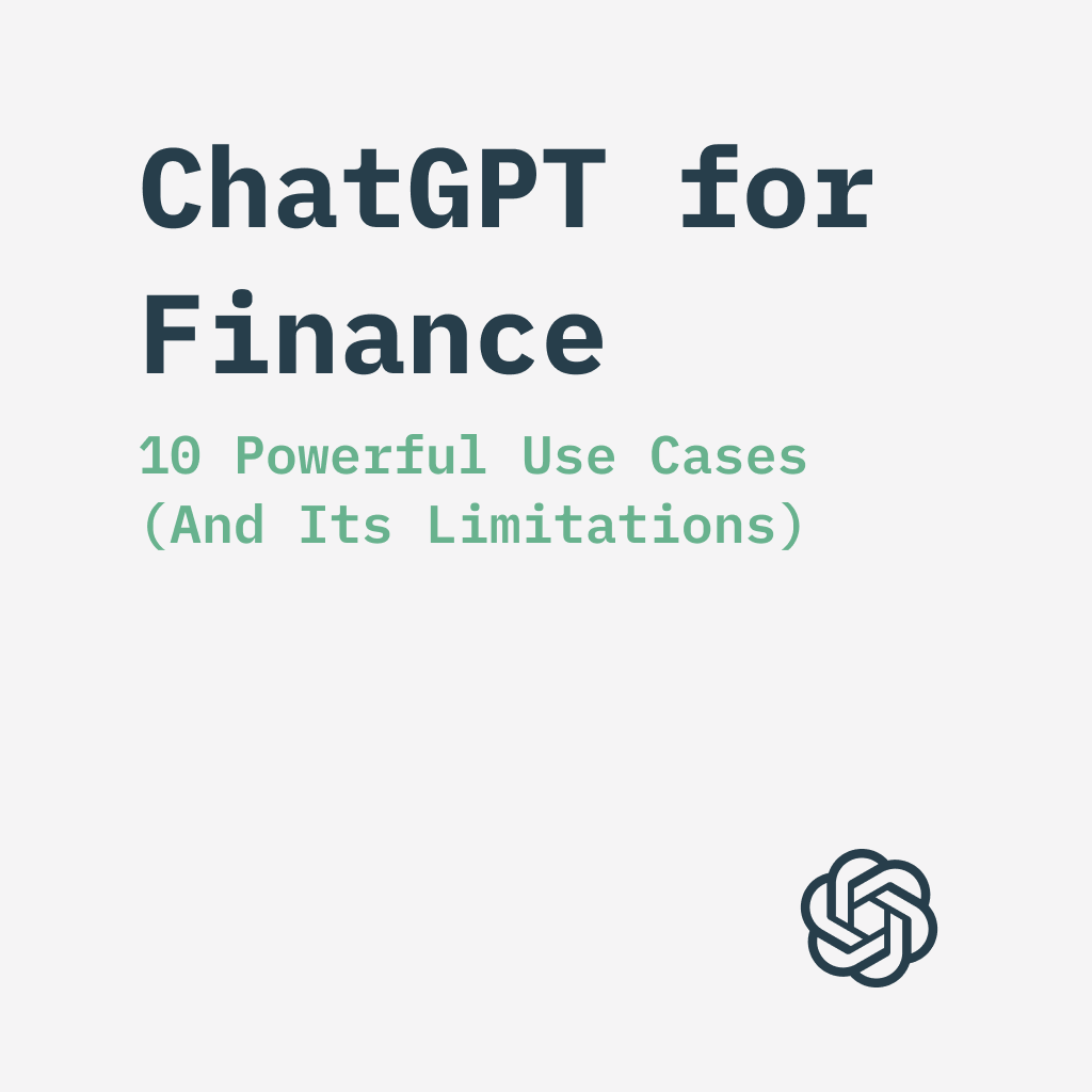 ChatGPT for Finance 10 use cases