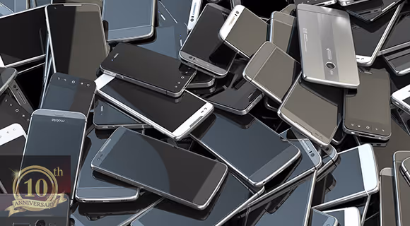 old unused electronic devices