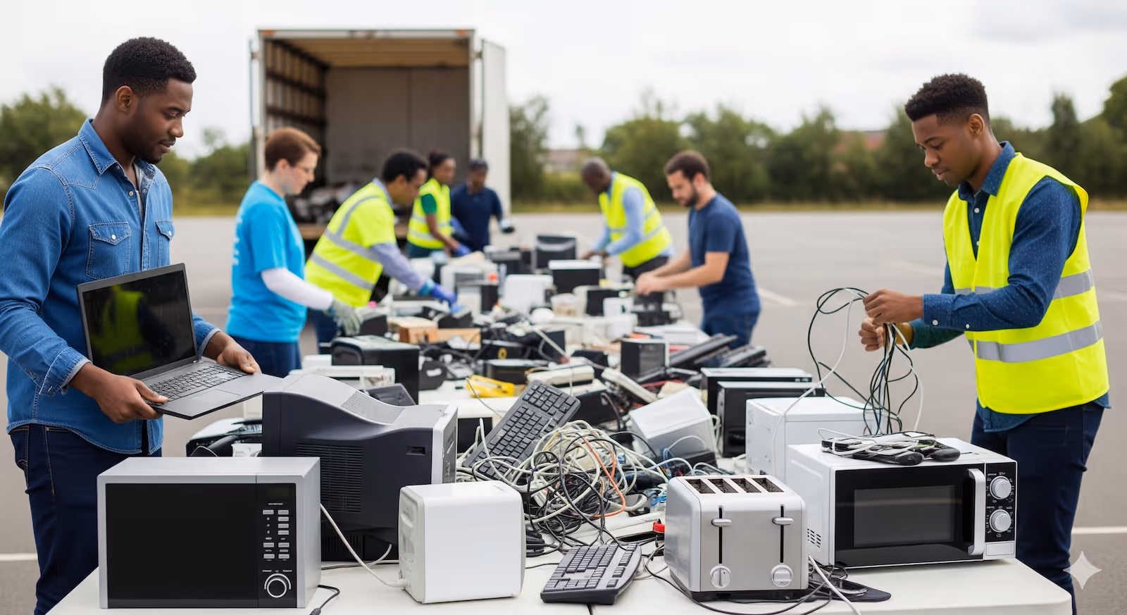 Hosting an E-waste drive