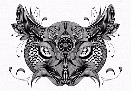 Digital Artworks — vector illustrations across styles: flat compositions, detailed linework and stylized portraits, scalable for web and print.
