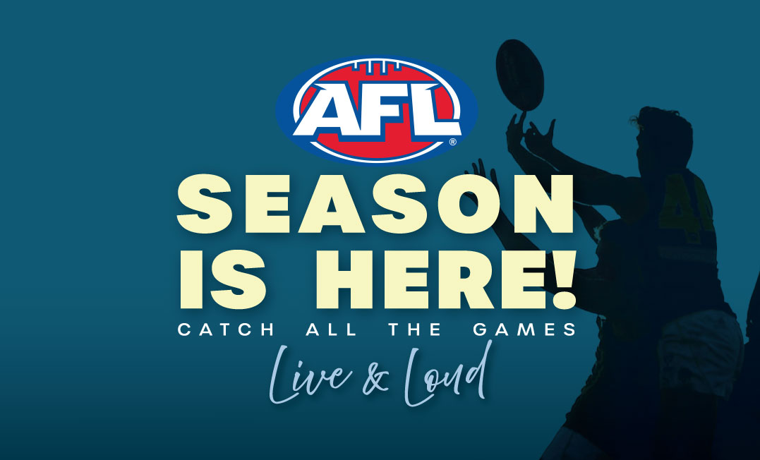 AFL Season is Here!