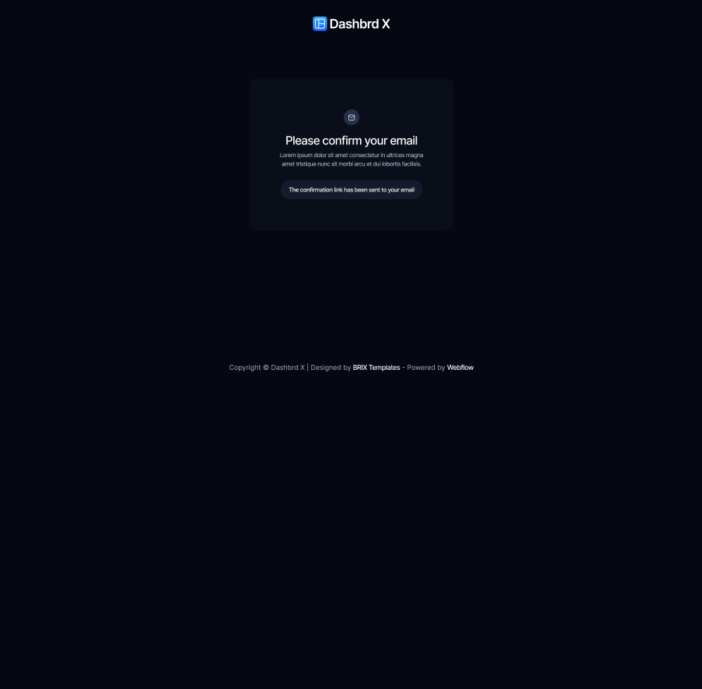 Dashbrd X - Changelog Page - Dashboard Webflow Template