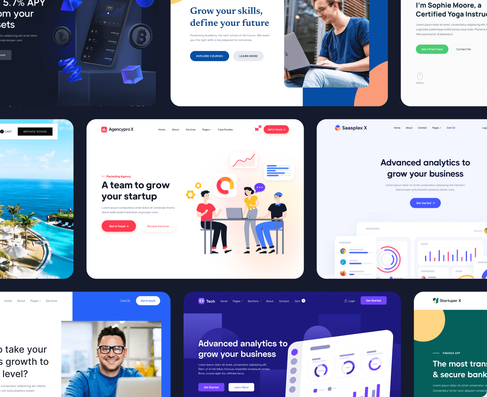 Dashbrd X - More Webflow Templates - Dashboard Webflow Template