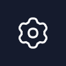Settings Square Icon - Dashbrd X Webflow Template