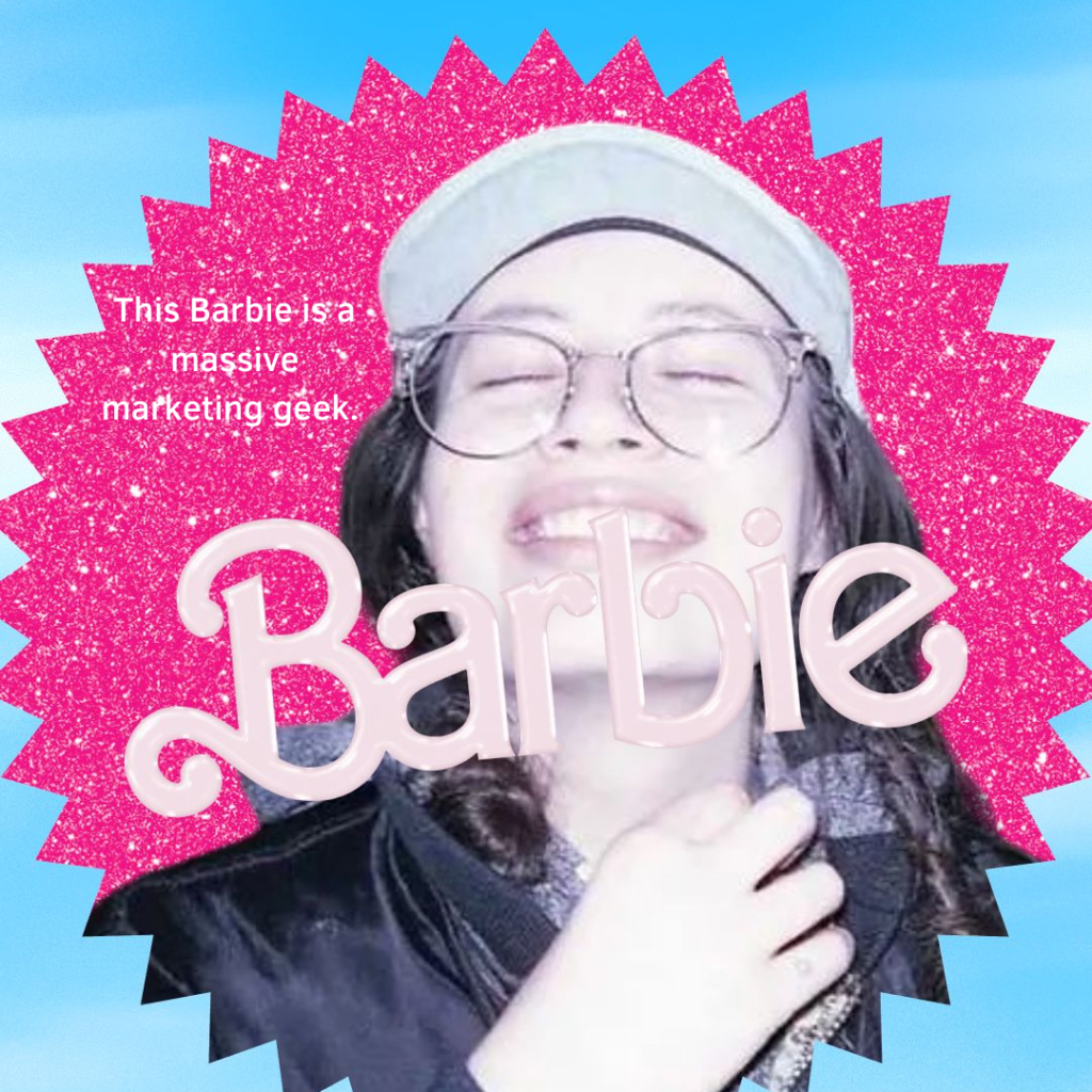 CEO & Founder of Nouvel Age Media in Barbie meme format