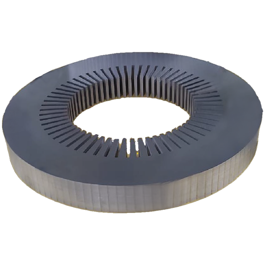 Magcore stator lamination core, 1250 mm outside diameter
