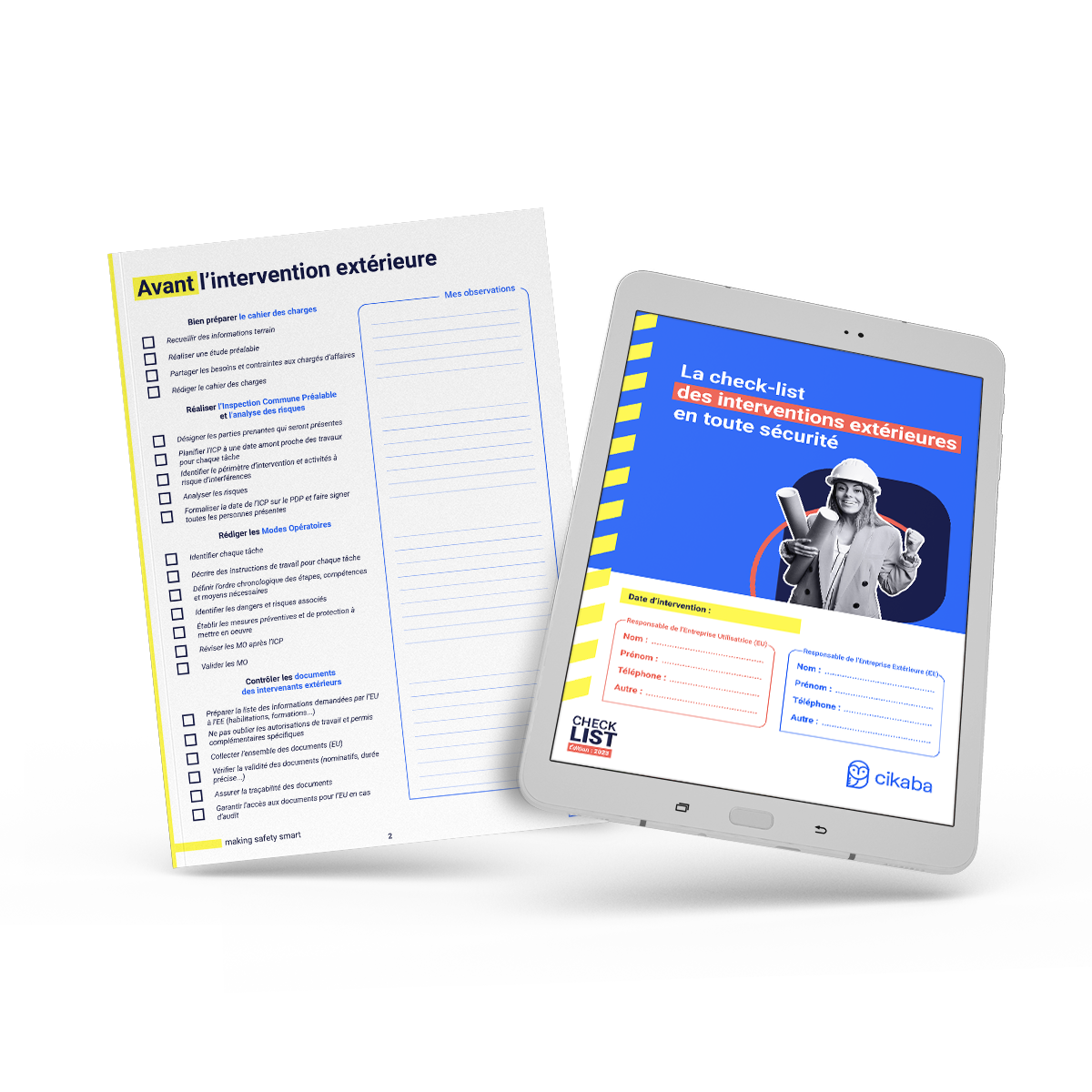 Mockup du livre blanc Arrêts techniques