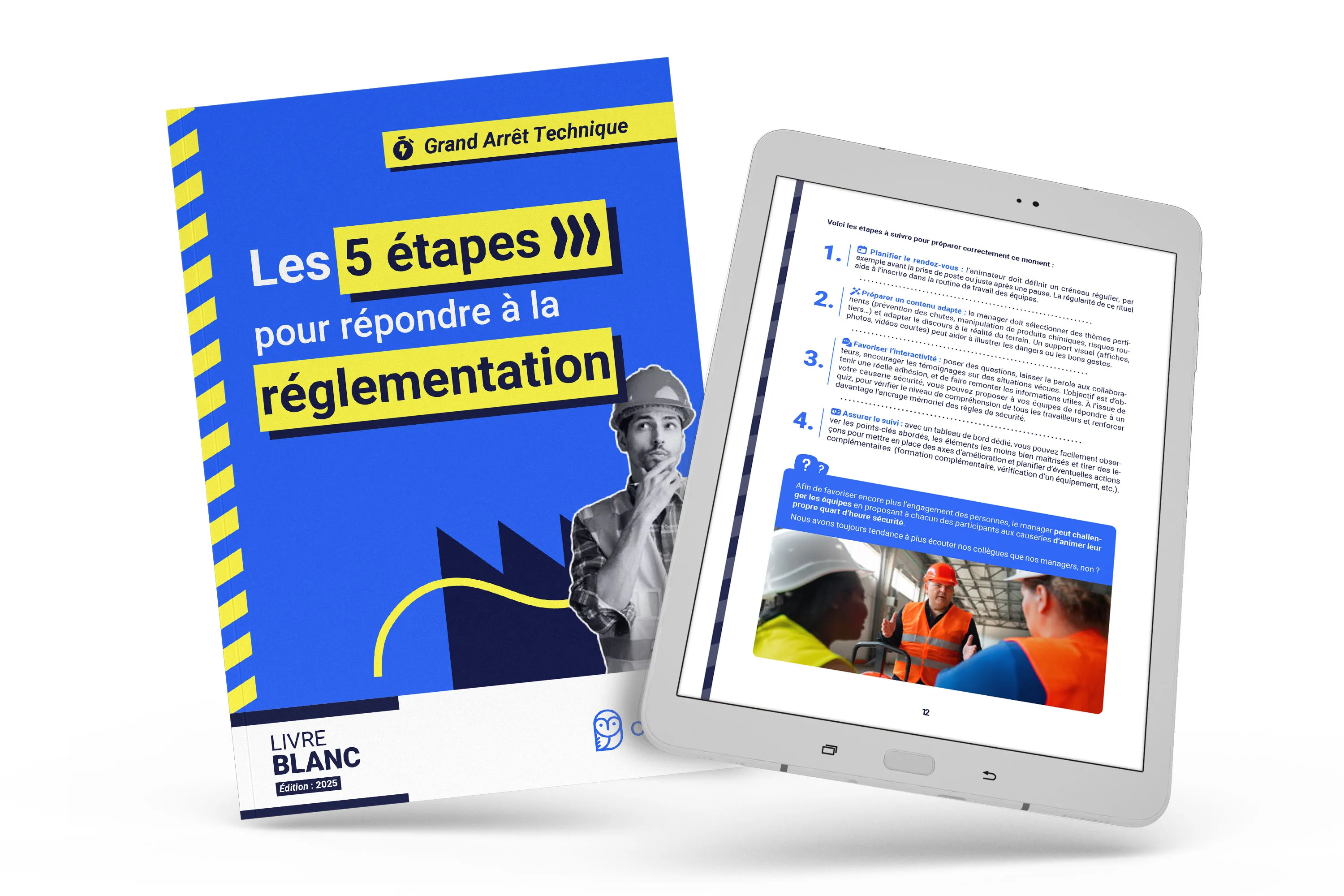 Mockup du livre blanc Arrêts techniques