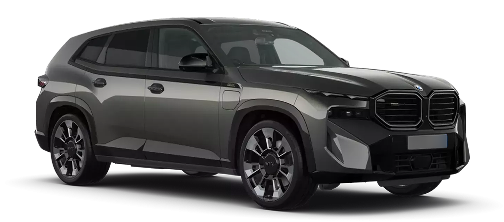 BMW XM transparenter Hintergund