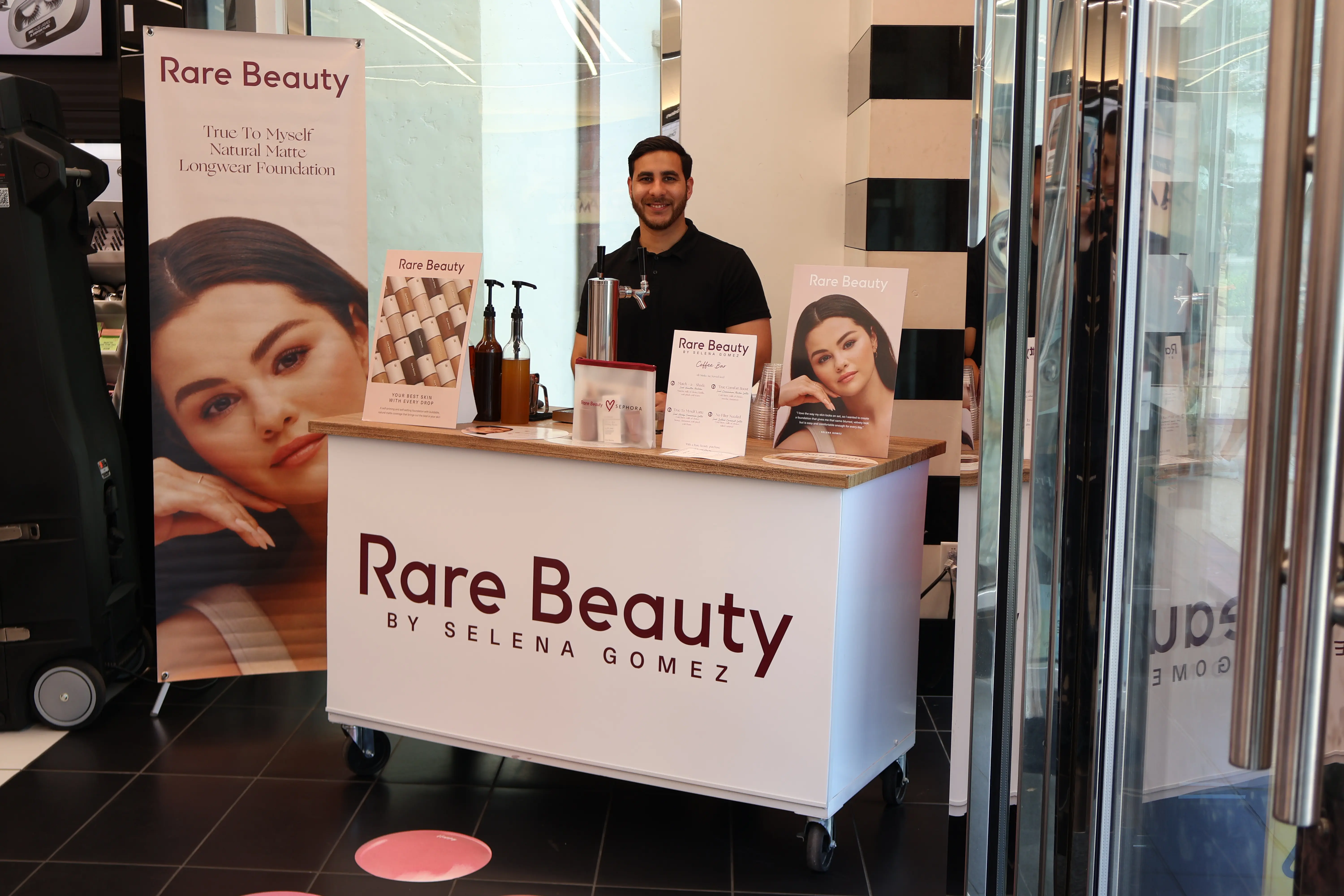 Brand activation latte